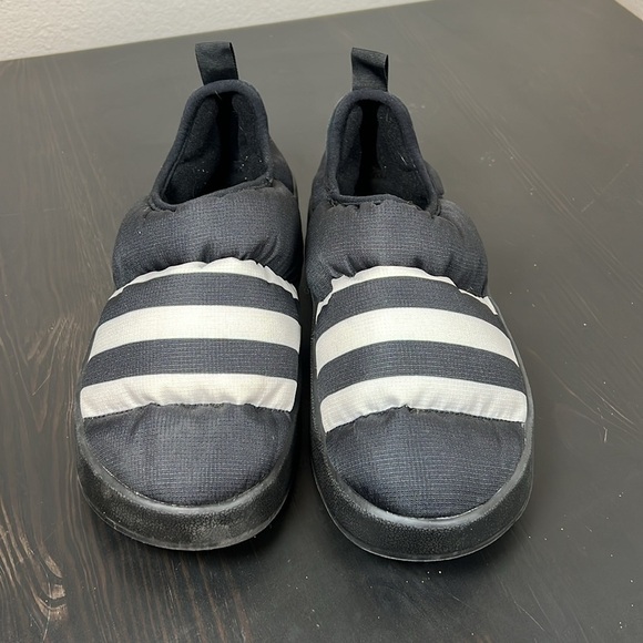 Adidas  Puffylette black slippers - Picture 2 of 6